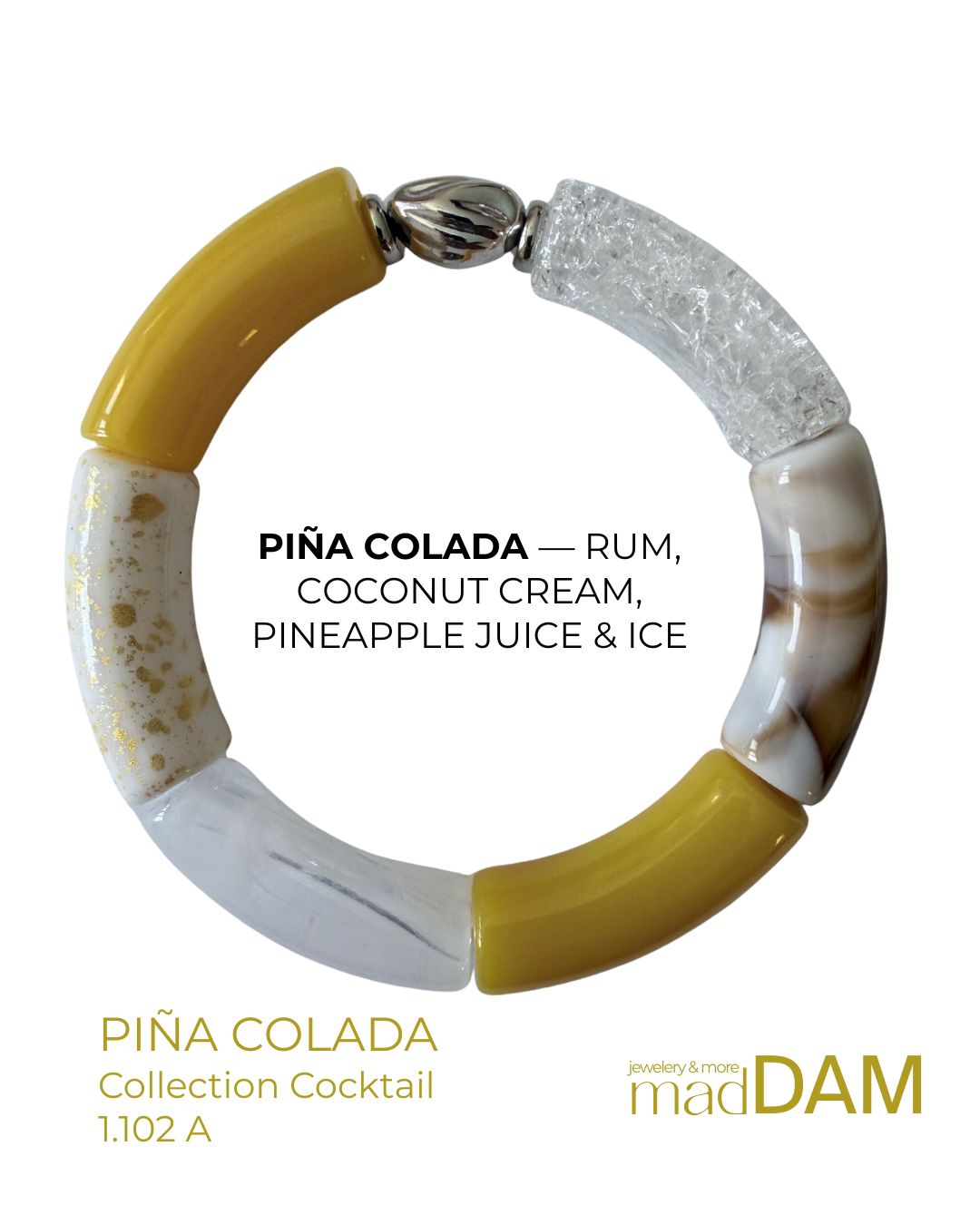 PINA COLADA | Argent